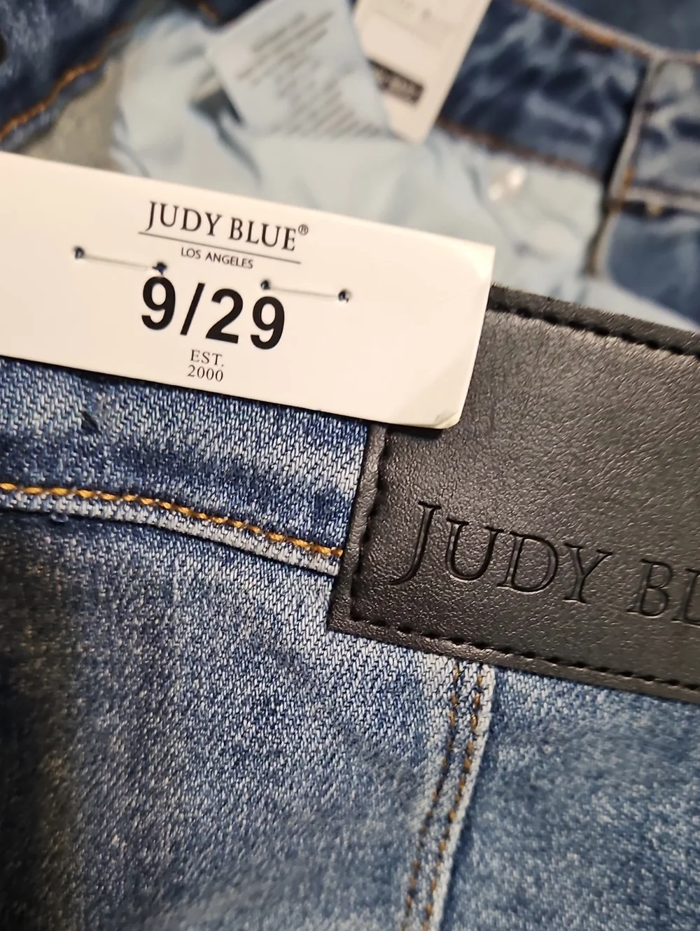 Judy Blue Column High-Rise Wide Leg Button-Fly Fray Hem Jeans-NWT
